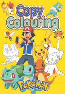 Copy Colouring Pokemon book
