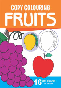 Copy Colouring Fruits Book