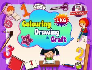 Colouring, Drawing & Craft (3 in 1 ) LKG
